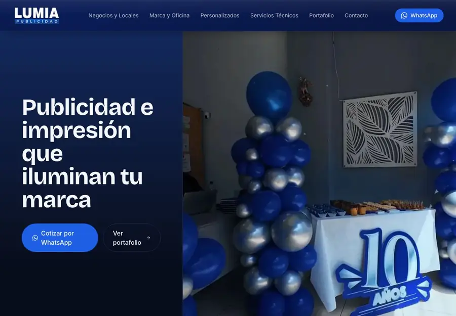 Sitio de publicidad en tableta